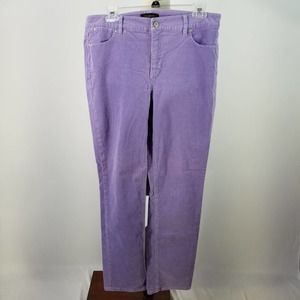 Talbots Lavender Light Purple Flawless 5 Pocket Corduroy Jeans Pants Size 10